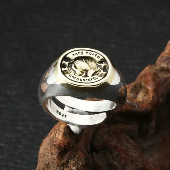 Виргинские молящиеся руки подлинное модное серебряное кольцо Good Vibra Tions для мужчин и женщин, открывающееся.