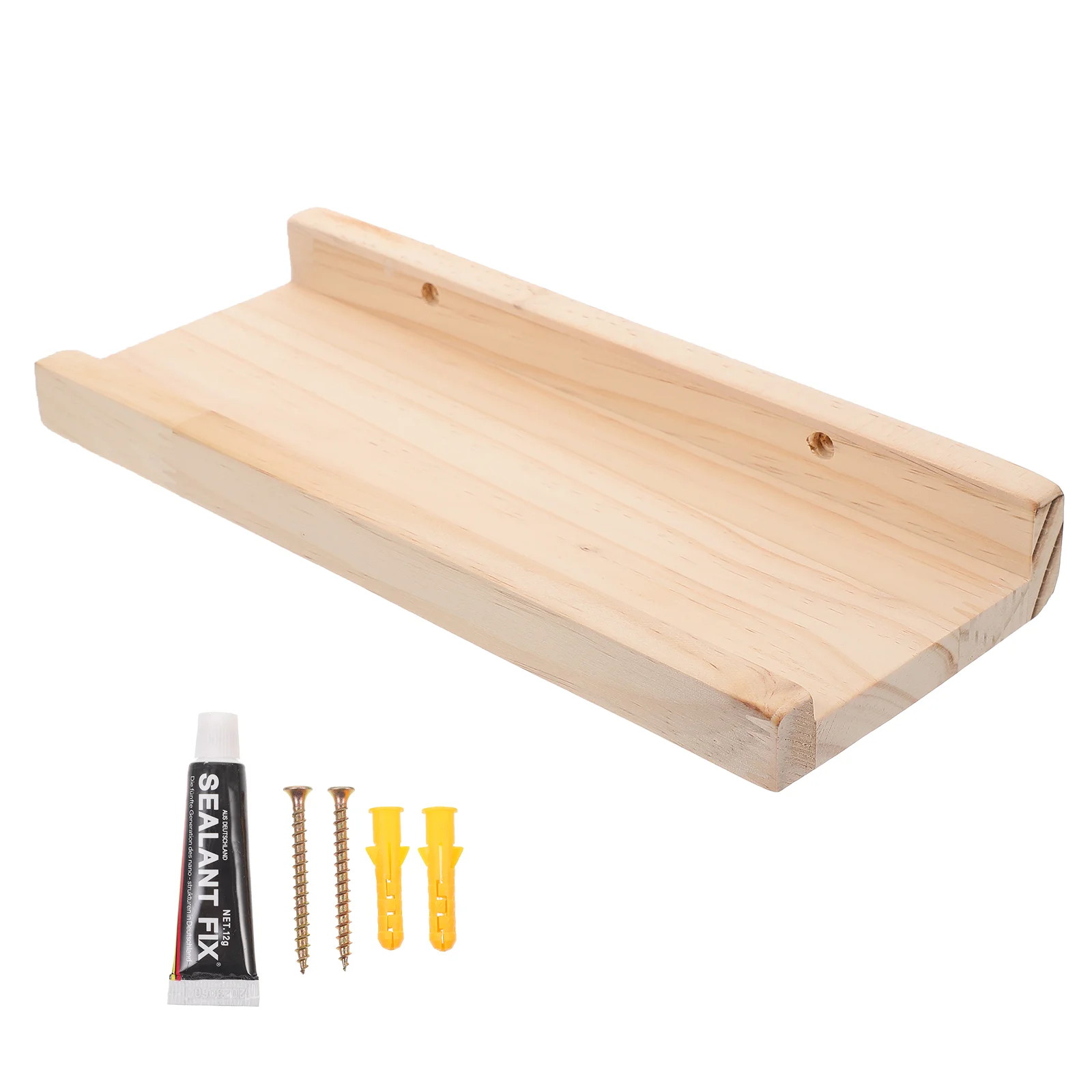 

Wall Storage Rack Word Board Decor Holder Shelves Wooden Shelf Modern Floating Mounted