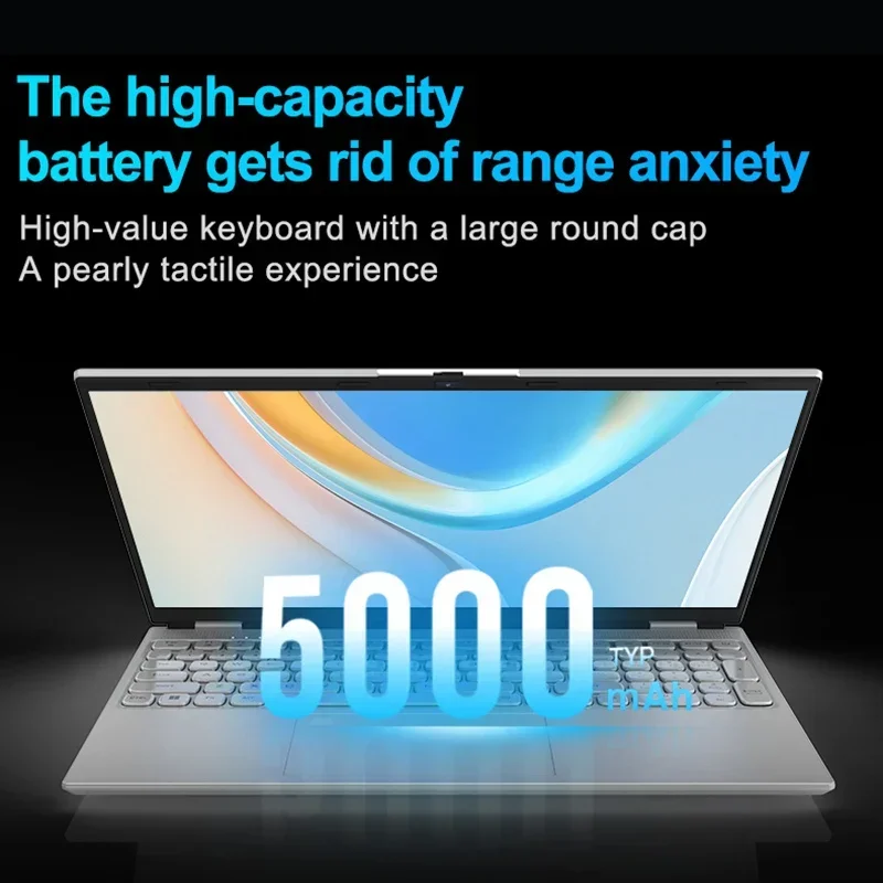 НОВЫЙ 16-дюймовый ноутбук Intel N95 4K HD 120 Гц Дисплей 32 ГБ + 2 ТБ Windows 11 Pro Офисный игровой