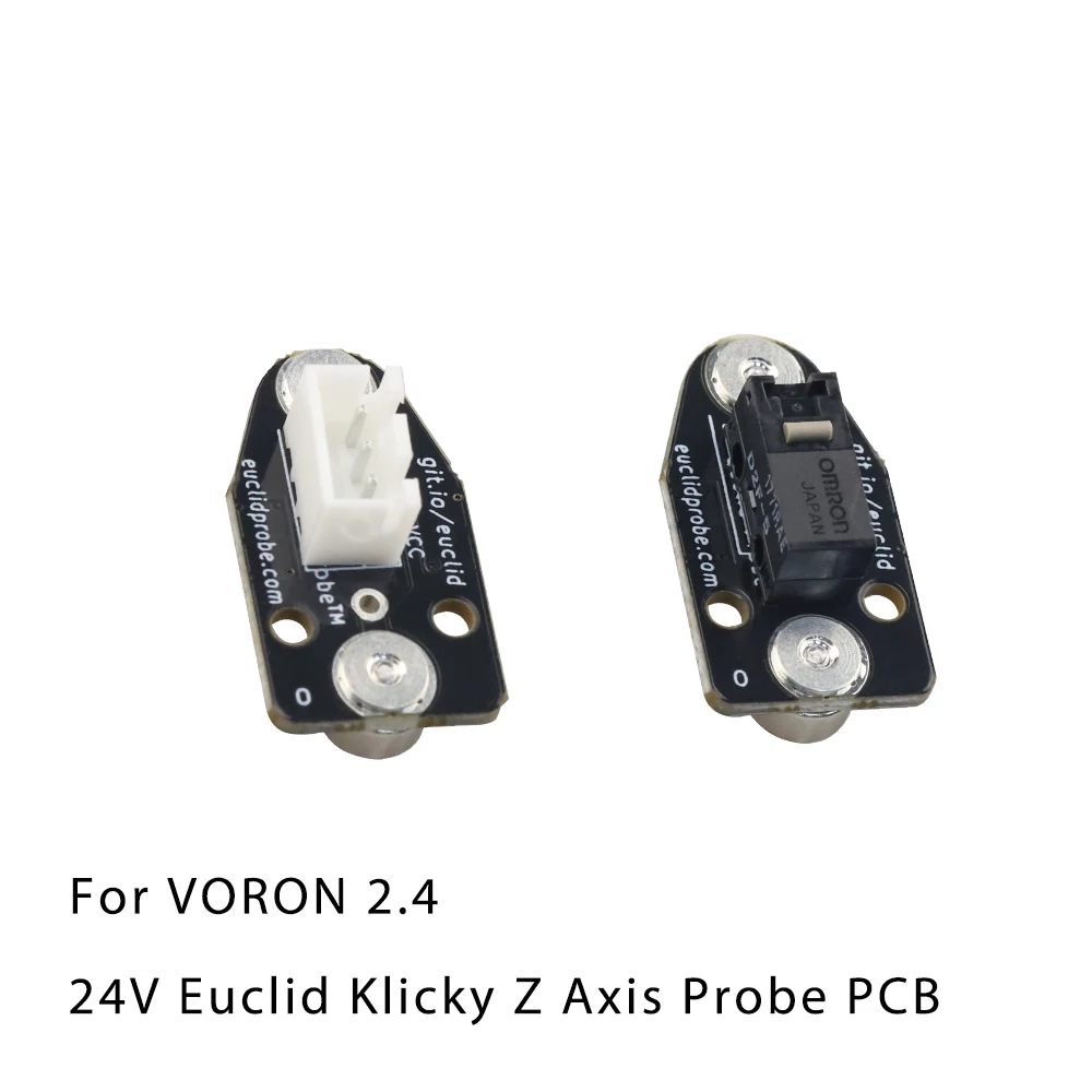 Фото 24 В Euclid Klicky датчик оси Z печатная плата Endstop датчик для Voron 2,4 Trident 3d принтер V-Core 3,0 Ender Rail Core №1