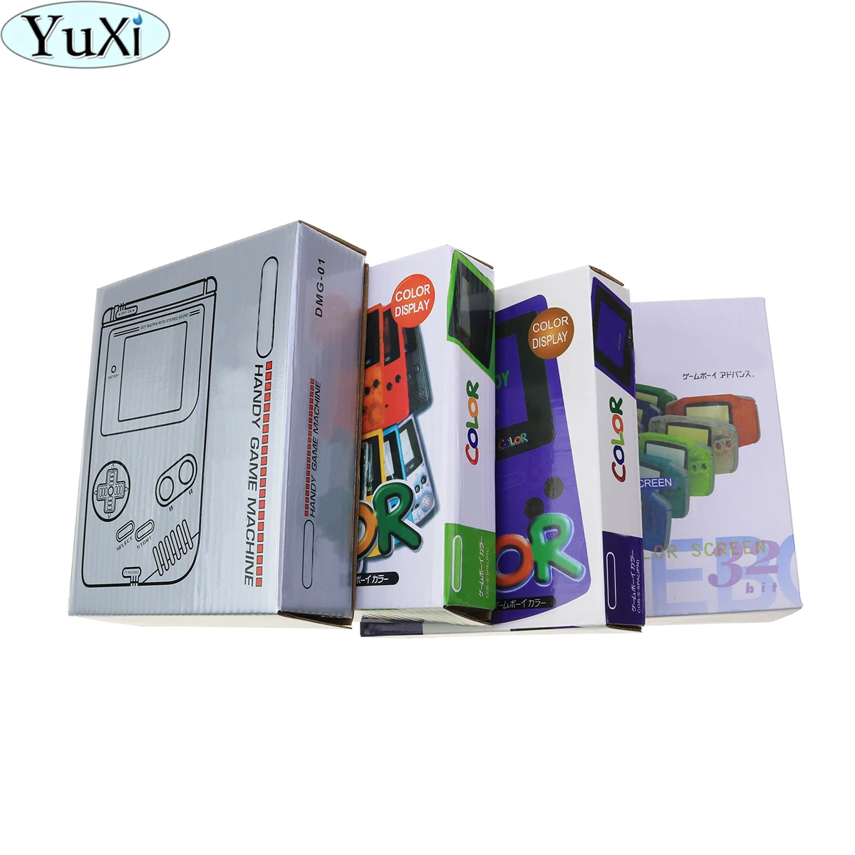 

YuXi For GBA GBC GBA SP GB DMG Game Console New Packing Box Carton for Gameboy Advance Color New Packaging Protect Box