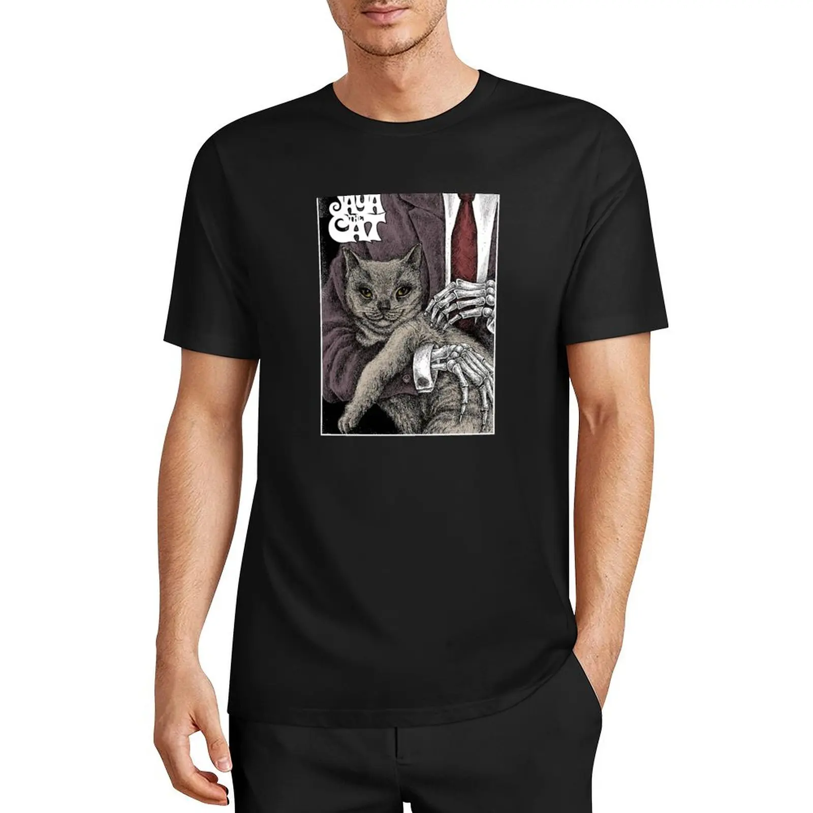 Мужская Винтажная футболка с коротким рукавом принтом фруктов