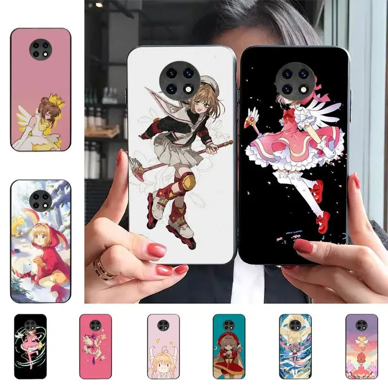 

Card Captor Sakuras Anime Phone Case for Samsung S20 lite S21 S10 S9 plus for Redmi Note8 9pro for Huawei Y6 cover