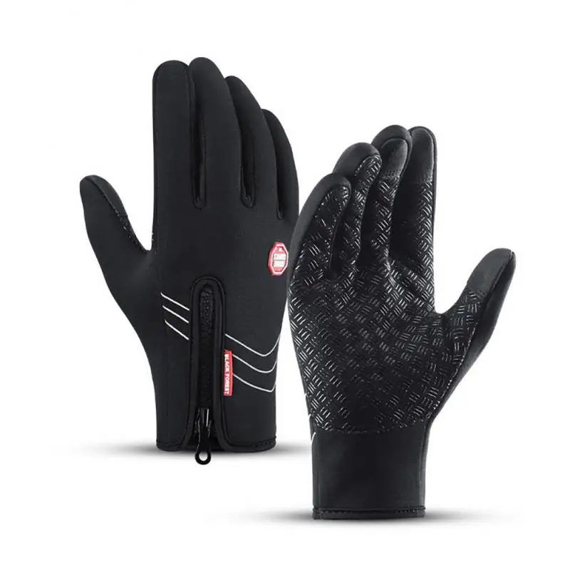 

Unisex Touchscreen Winter Thermal Warm Cycling Bicycle Ski Outdoor Camping Hiking Motorcycle Gloves перчатки мужские guantes