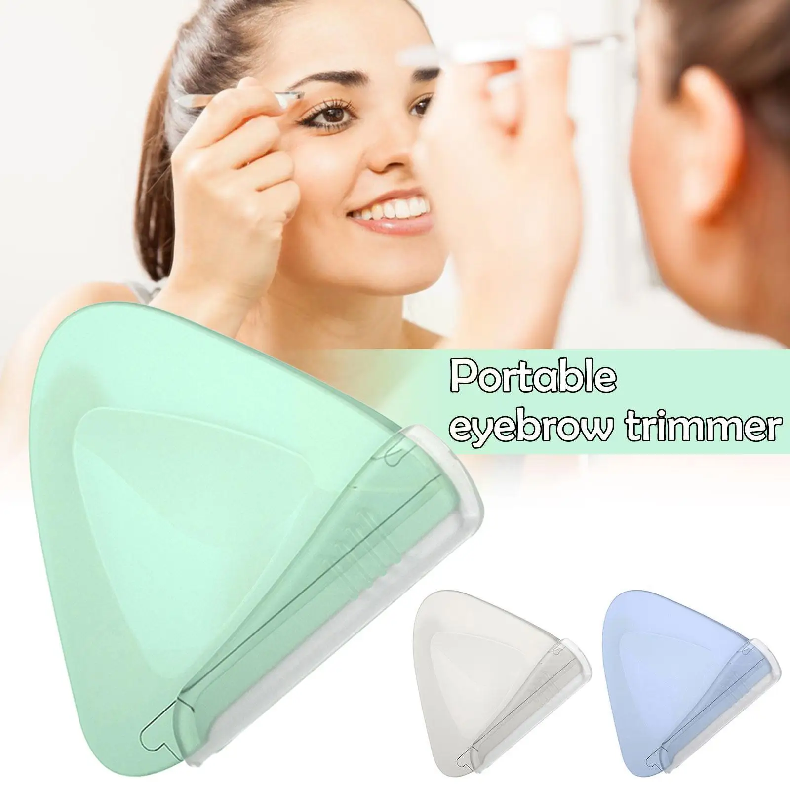

Portable Eyebrow Trimmer Professional Trimmer Safety Tool Beginner Hair Women's Removal Blade Beauty B5t7