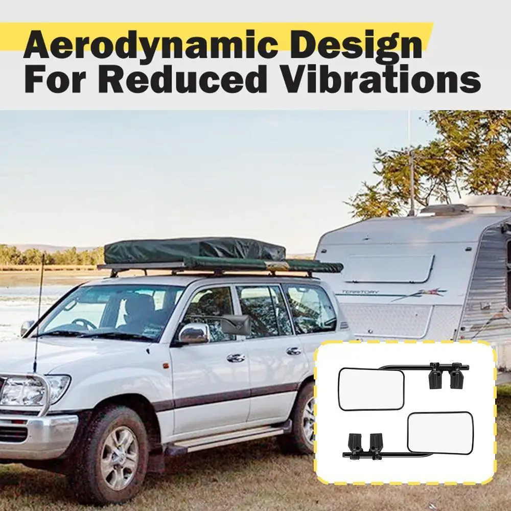 

Adjustable Large Field Of View Trailer Trailer Trailer Mirror With Mounting Punch Rearview Free Of Wholesale Trailer Snap I6U0