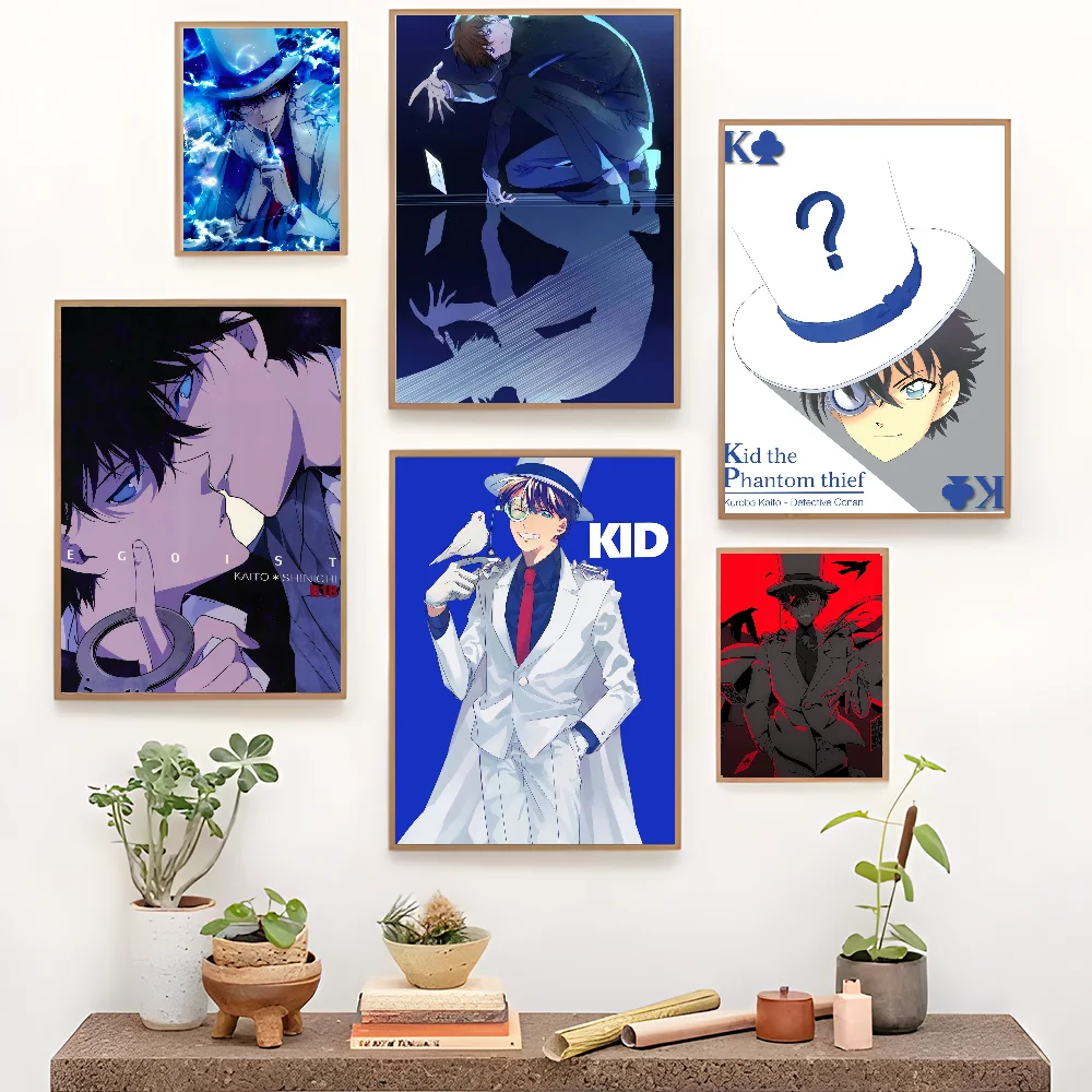 K-Kuroba Kaito фильм липкие постеры ретро наклейка из крафт-бумаги DIY комната бар кафе
