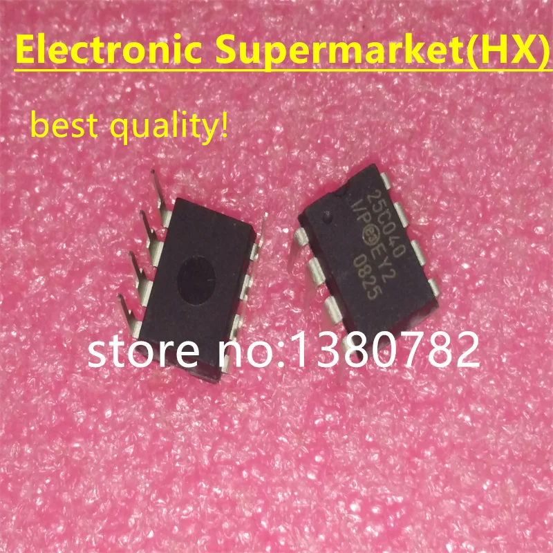 

Free shipping 10pcs-50pcs 25C040-I/P 25C040 DIP-8 IC In stock!