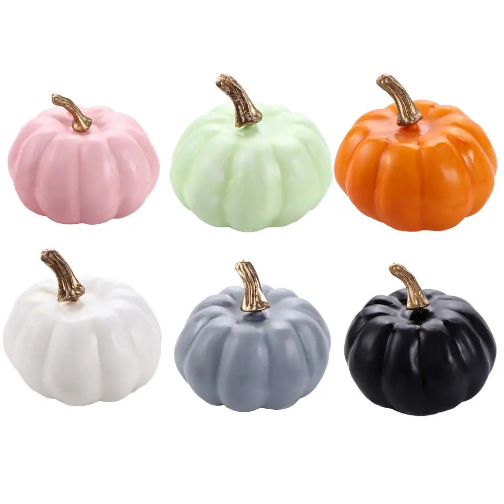 

Fake Vegetable Ornament Family Bar Artificial Pumpkin Fall Harvest Decor Halloween Decoration Simulation Pumpkin Model
