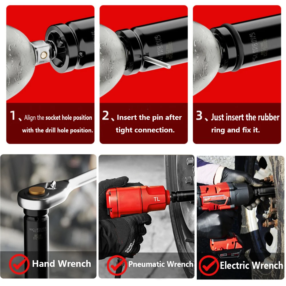 10 шт./набор шестигранный гаечный ключ 1/2 дюйма |