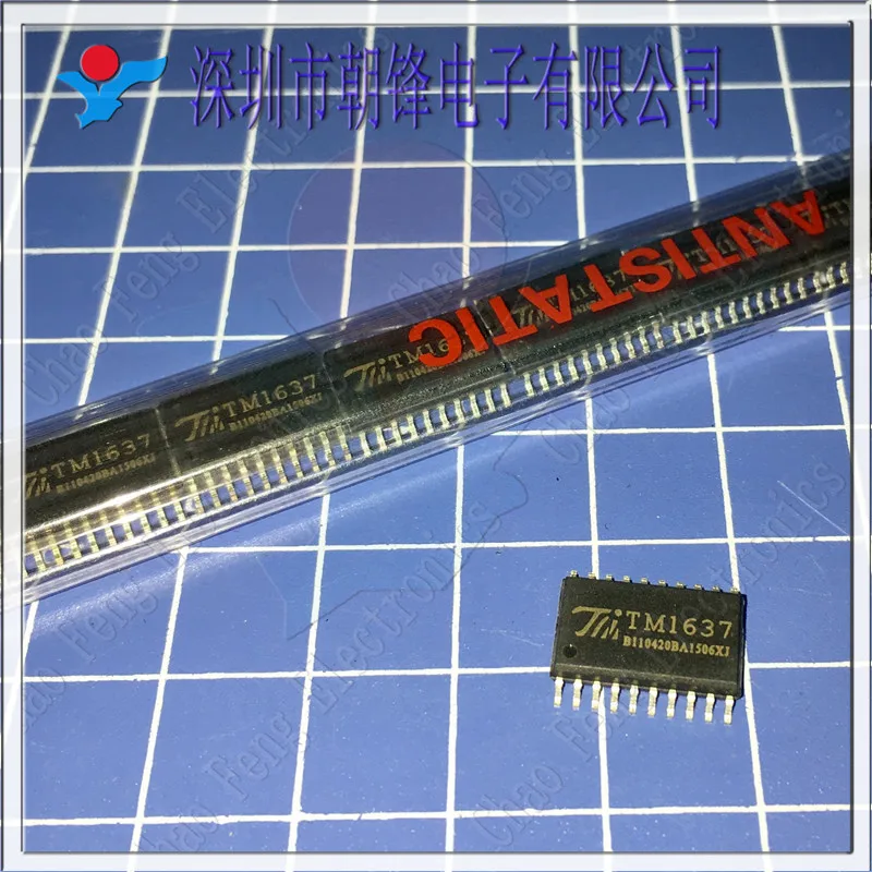 

10pcs original new TM1637 LED digital tube driver chip SOP20