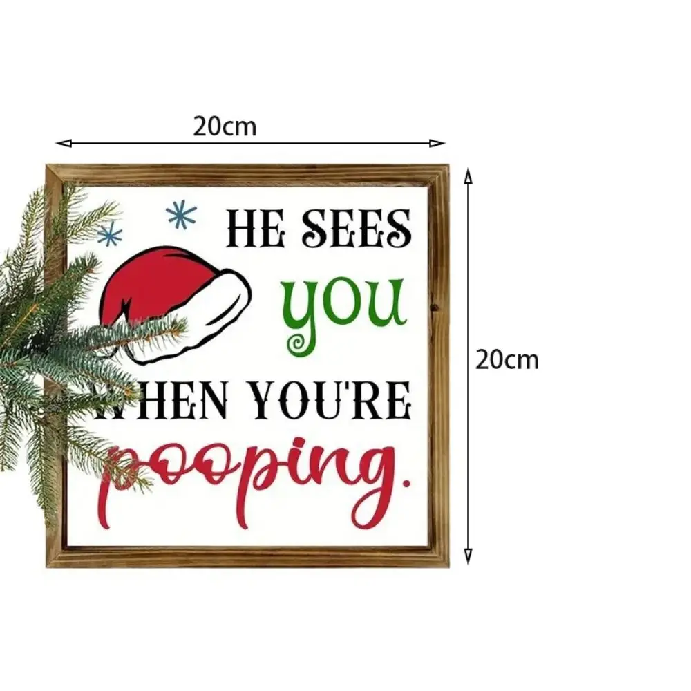 Подарки Рождественская рождественская фоторамка Забавный креативный