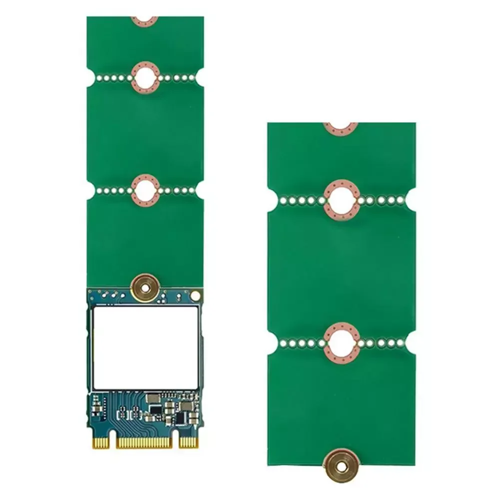 

M2 SSD State Drive Adapter DDR Memory Slot Expansion Board Raiser Riser Card Support 2230 2242 2260 2280 M2 SSD