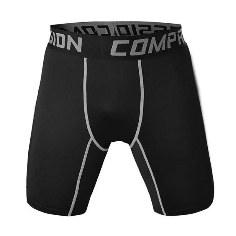High Quality 2022 Summer Sport GYM Tight Men Fitness Skinny Short Bodybuilding Boxer Shapers Training Compression Shorts XXXL