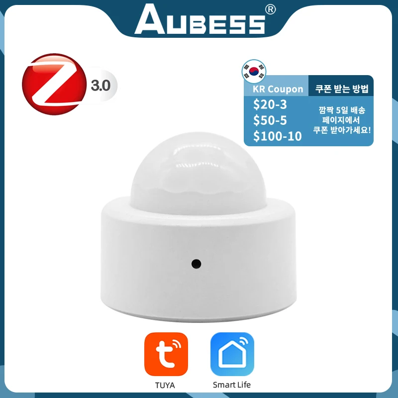 

Tuya Zigbee PIR Motion Sensor Mini Human Body Movement Sensor Detector Smart Home Alarm System Work With Smart Life App
