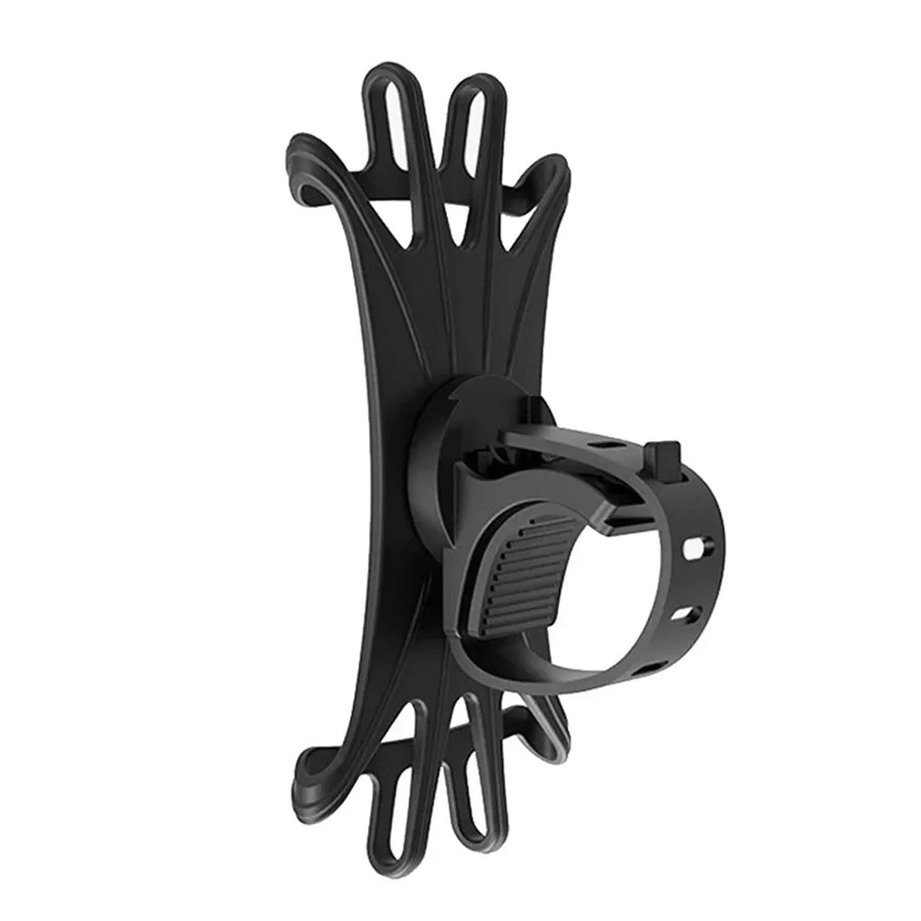 

Hot Universal Bicycle Mobile Phone Holder Silicone Motorcycle Bike Handlebar Stand Mount Bracket Mount Phone Holder For iPhone