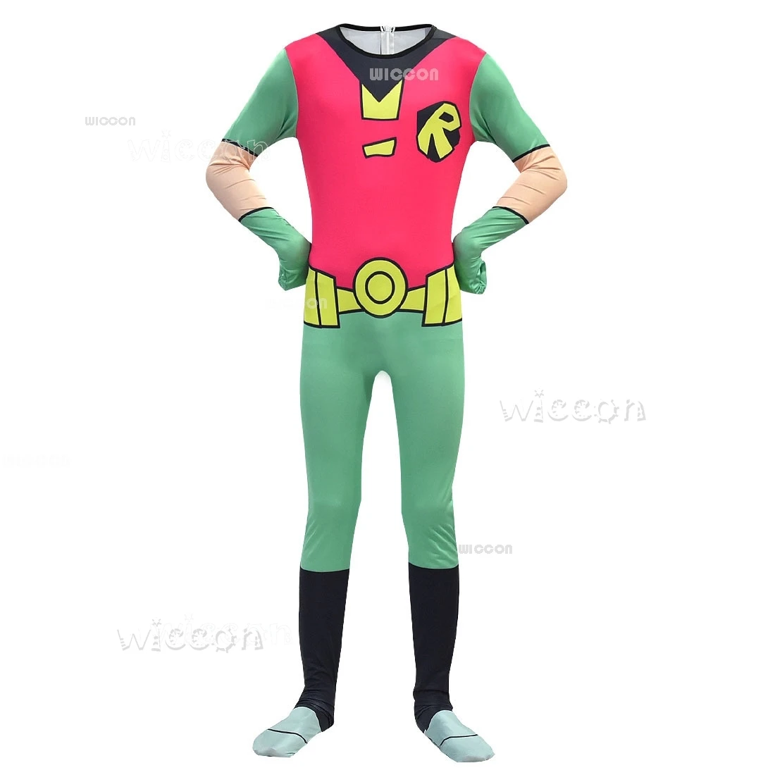 Детская аниме-мультяшная игра-подросток Титаны супергерой Робин маска-комикс