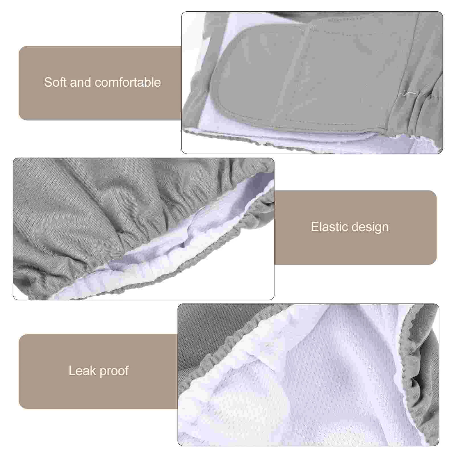 Регулируемые впитывающие подгузники трусики водонепроницаемые герметичные для