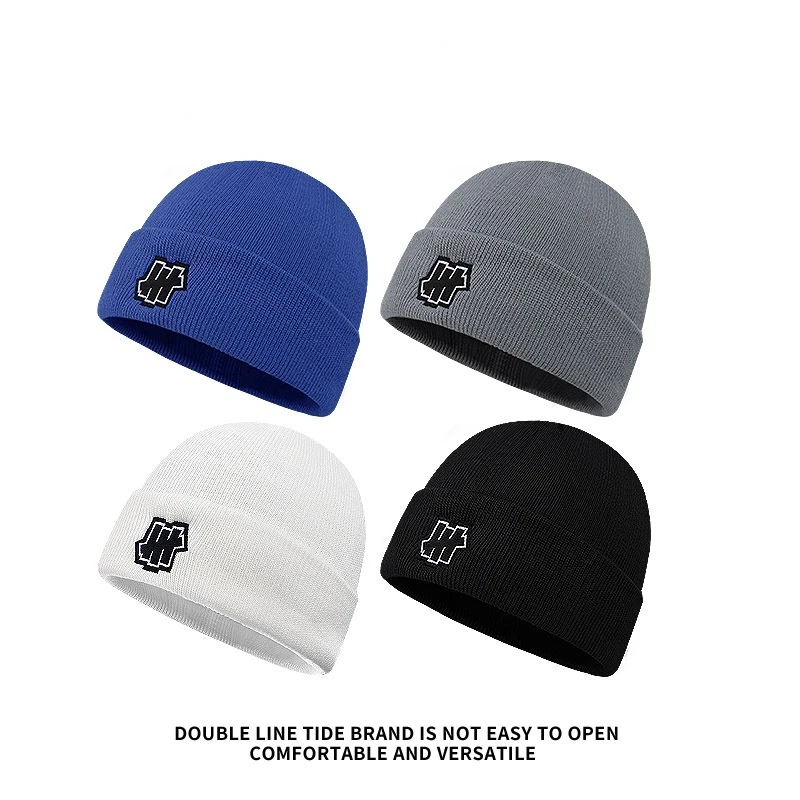 

Unisex Hat Cotton Blends Solid Warm Soft HIP HOP Knitted Hats Men Winter Caps Women's Skullies Beanies For Girl Solid Color Warm