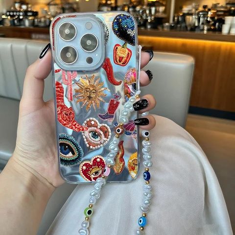 Чехол Pearl Eyes Heart для Motorola Moto EDGE 50 Ultra 60 Fusion 60 Pro 60S G15 G05 E15 G34 G45 G35 G60 G75 G84 G54 G56 G86 Cover