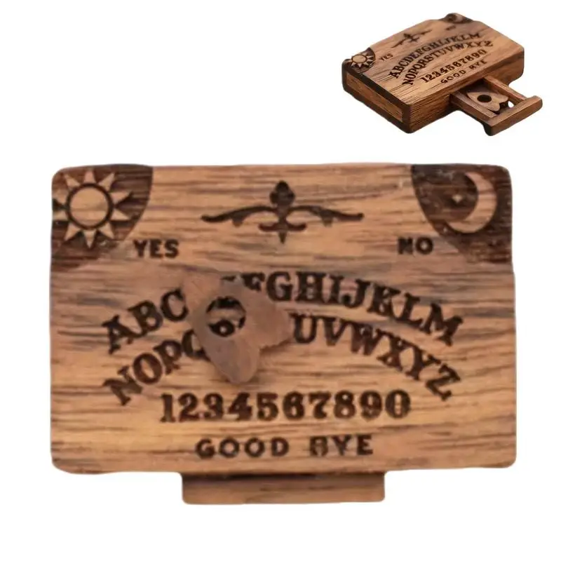 

Мини-доска Ouija из дерева