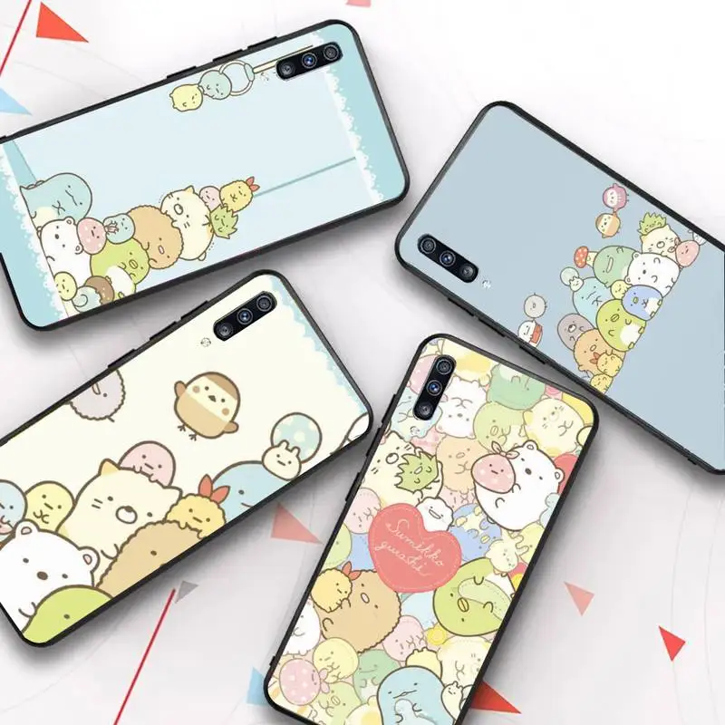 

Yinuoda Cute Sumikko Gurashi Phone Case for Samsung A51 A30s A52 A71 A12 for Huawei Honor 10i for OPPO vivo Y11 cover