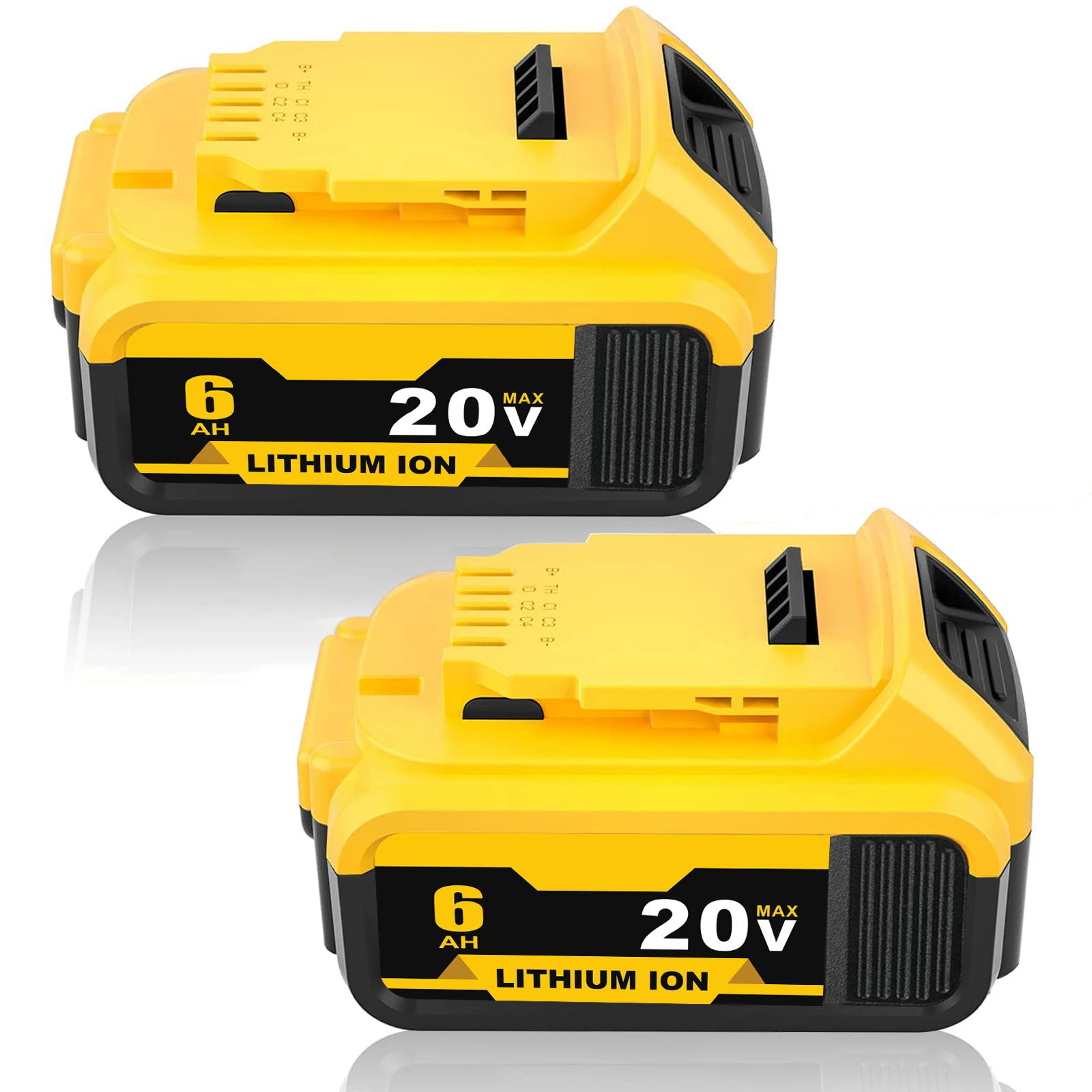 Сменный литиевый аккумулятор DCB205 18 вольт совместимый с Dewalt 20 в XR Max DCB206 DCB205-2 DCB204