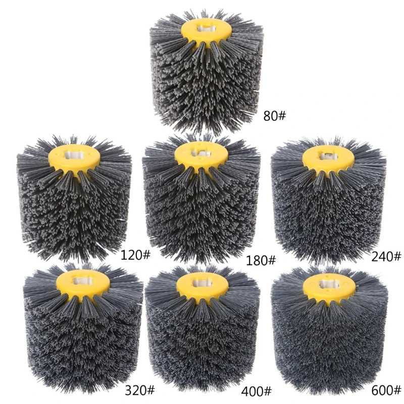 

Deburring Abrasive Wire Drawing Round Brush for Head Polishing Grinding Buffer