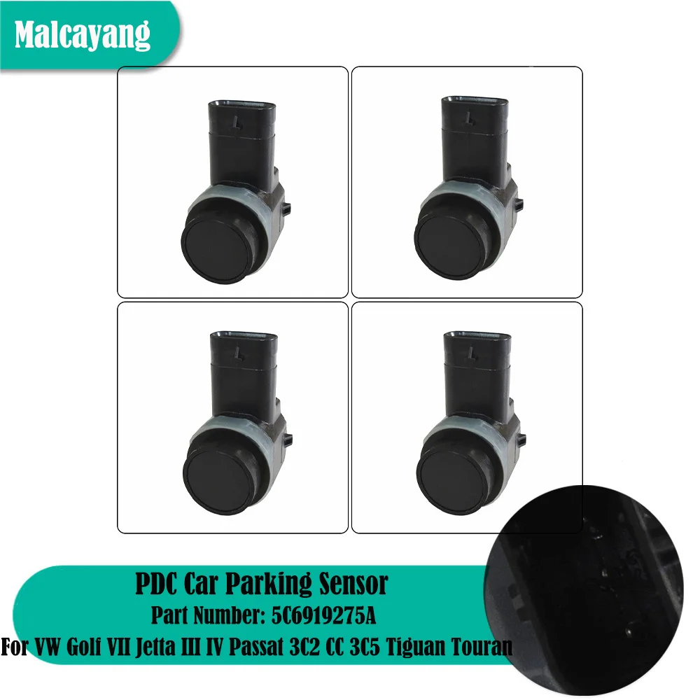 Новый 4 шт. Реверсивный датчик для VW Golf VII 5G1 Jetta III 1K2 IV 162 Passat 3C2 CC 357 вариант 3C5 Tiguan 5N 1T1/2/3 5C6919275A