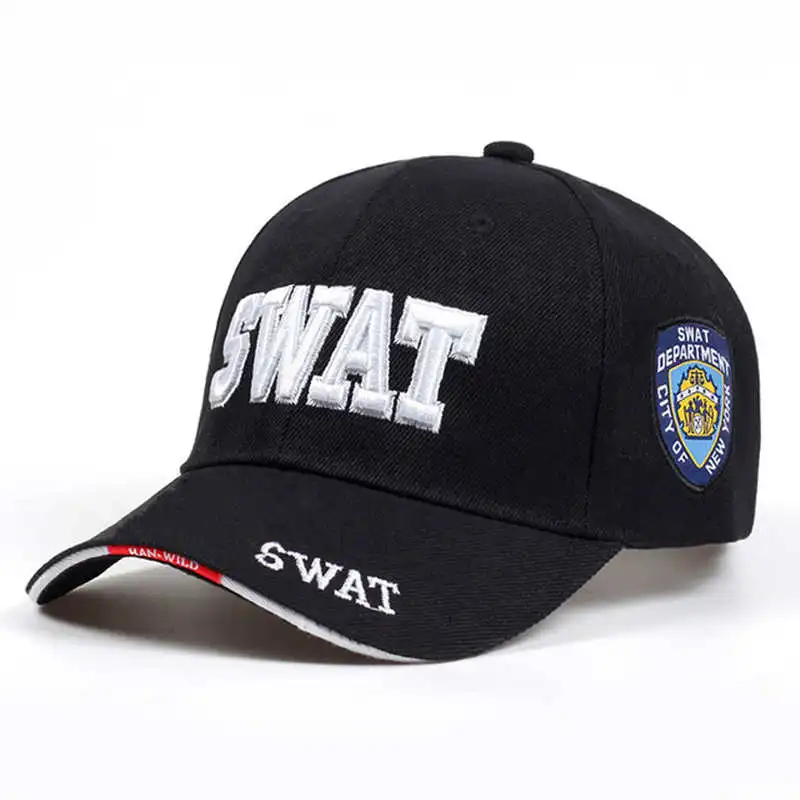 Tactical Cap Mens Baseball Caps Brand SWAT Cap SWAT Hat Snapback Caps Cotton Adjustable Golf Hat Gorras Planas High Quality