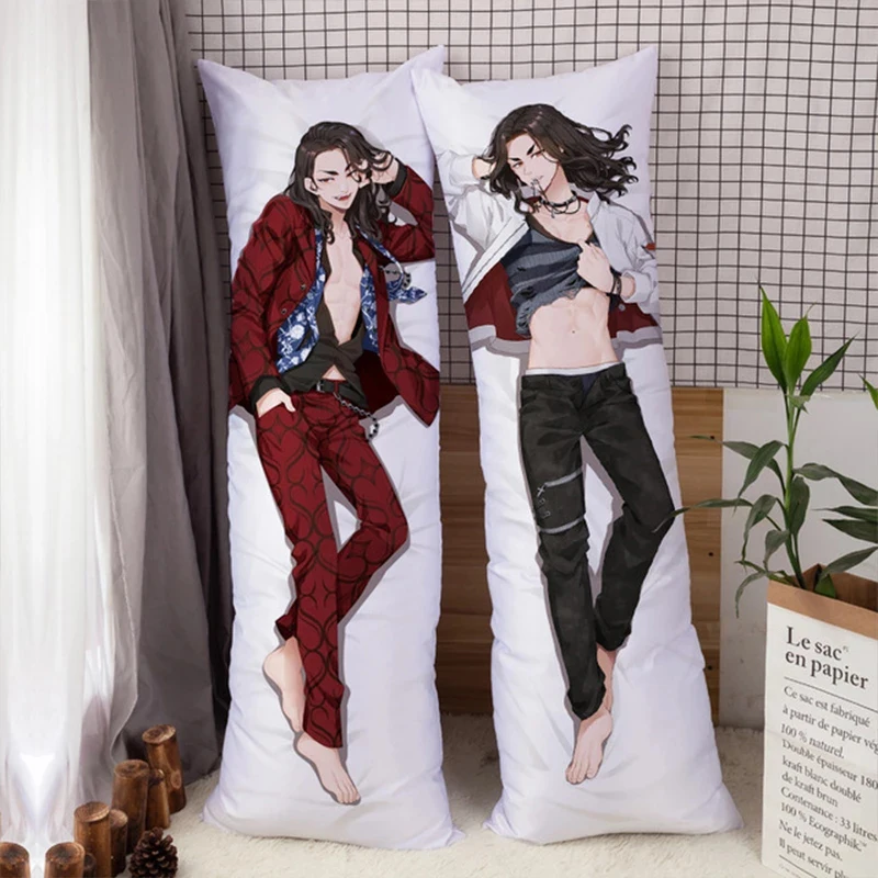 Токийский Мстители подушка для тела Dakimakura Manjiro Sano Baji Keisuke чехол Otaku Pilow