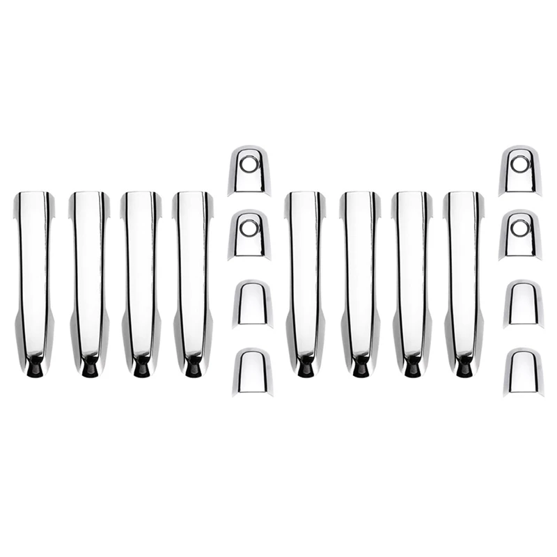 

24Pcs For Mitsubishi L200 Triton Pickup 2006-2014 Chrome Door Handle Cover Trim