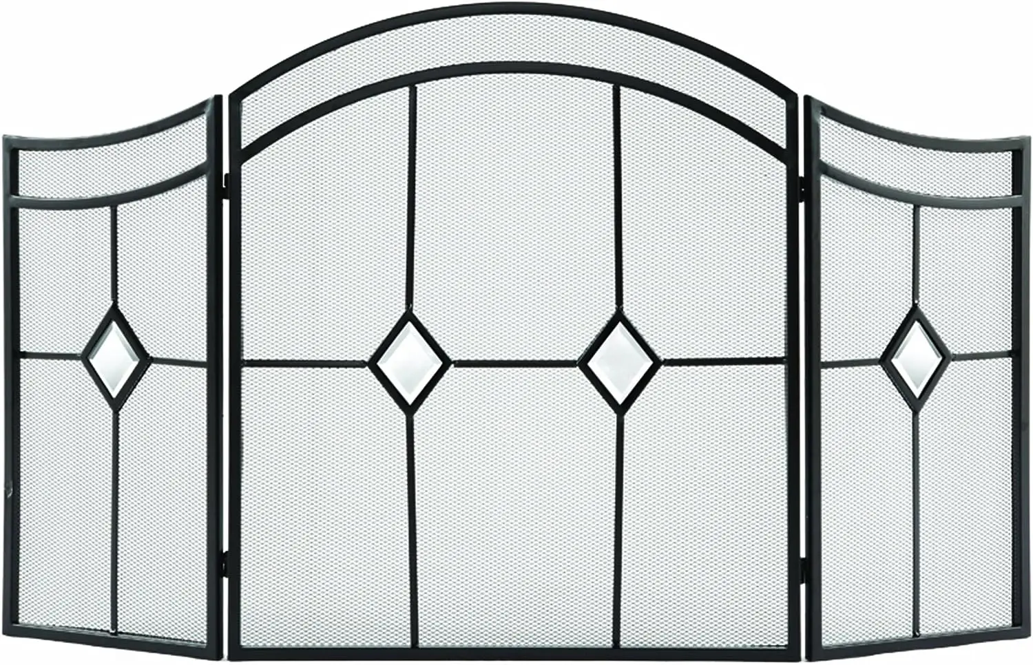 

Diamond 3-Panel Fireplace Screen
