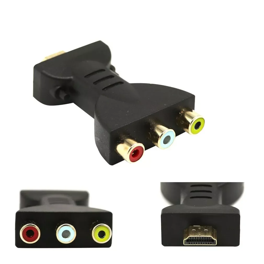 

Hot Ticket 1080P SCART to Video Audio Converter Signal Adapter with Charging Adapter Cable for TV Box HDTV DVD Projector Conver