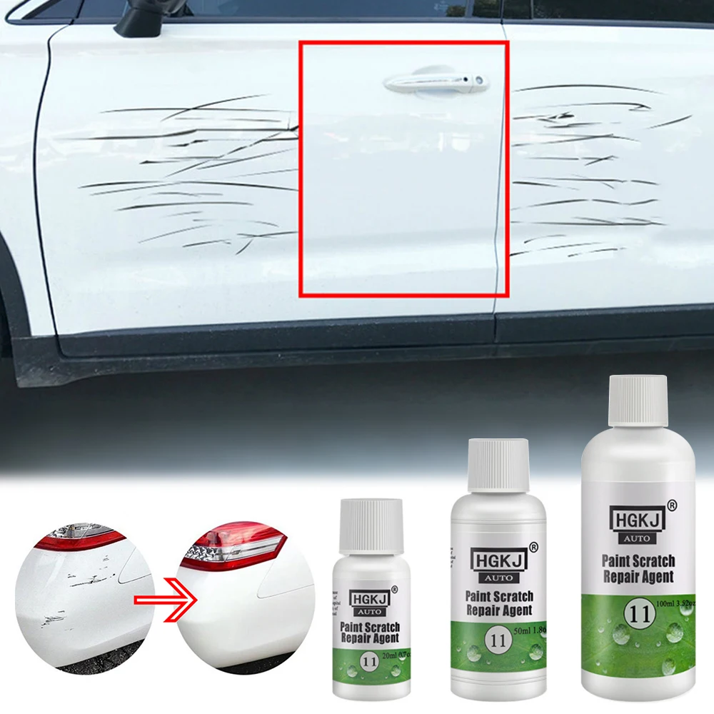 

HGKJ-11 20-100ml Polishing Paste Wax Car Scratch Repair Agent Hydrophobic Paint Care Waterproof Scratches Remover Glass Cleaning