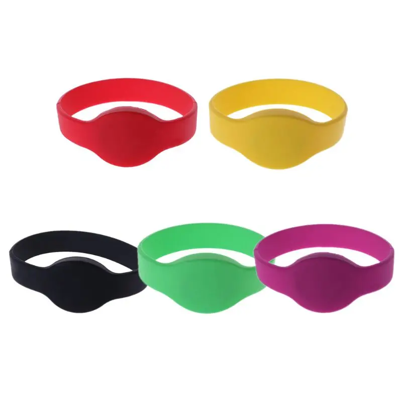 

Waterproof RFID Wristbands Durable Silicone 125khz Bracelet No Battery Required for Gym Swimming Suana Children's Park