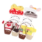 4 шт., 30 см, игрушечная утка лалалафан, набор одежды, плюшевые игрушки, мультяшная утка лалафанан, одежда для утки, 30 см, набивная кукла, одежда