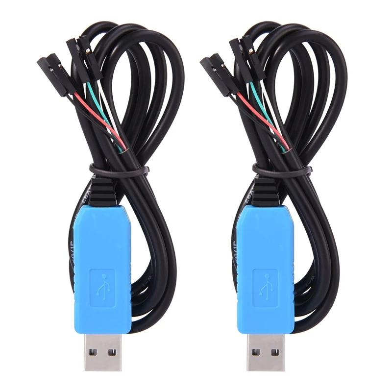 

2 упаковки отладочный кабель для Raspberry Pi USB программирование USB к TTL серийному кабелю, Поддержка Windows XP/ VISTA/ 7/ 8/8,1