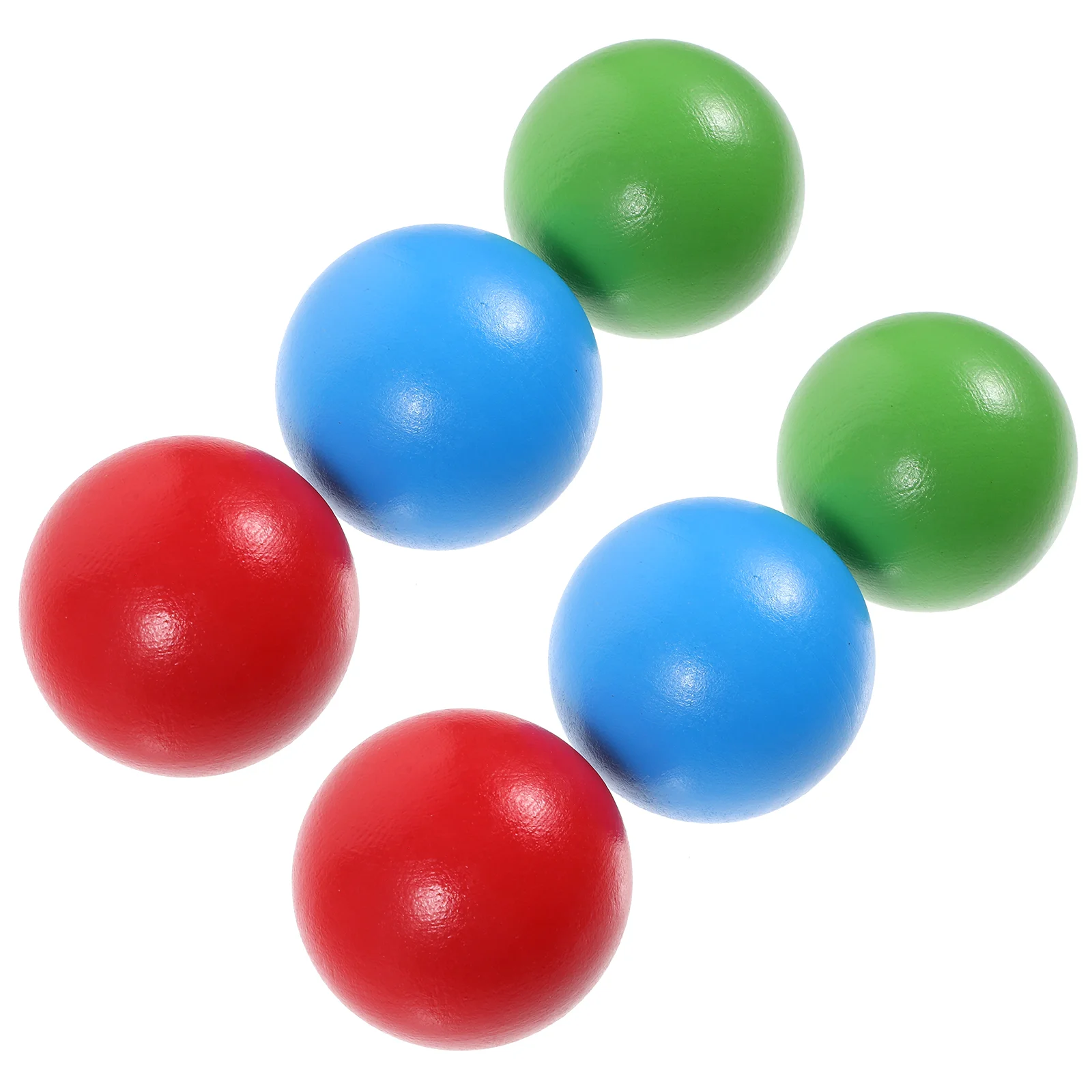 6 шт. игрушка-крокет шарики для бочонка спортивный садовый комплект трава дерево