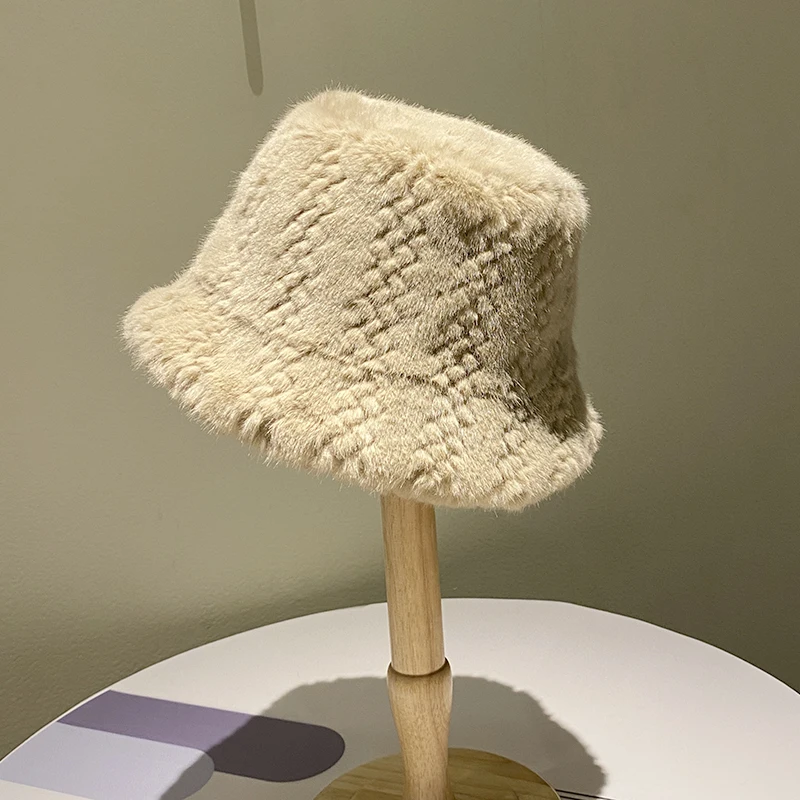 Зимняя теплая шапка для раковины плюшевая шляпа Женская Корейская простая и