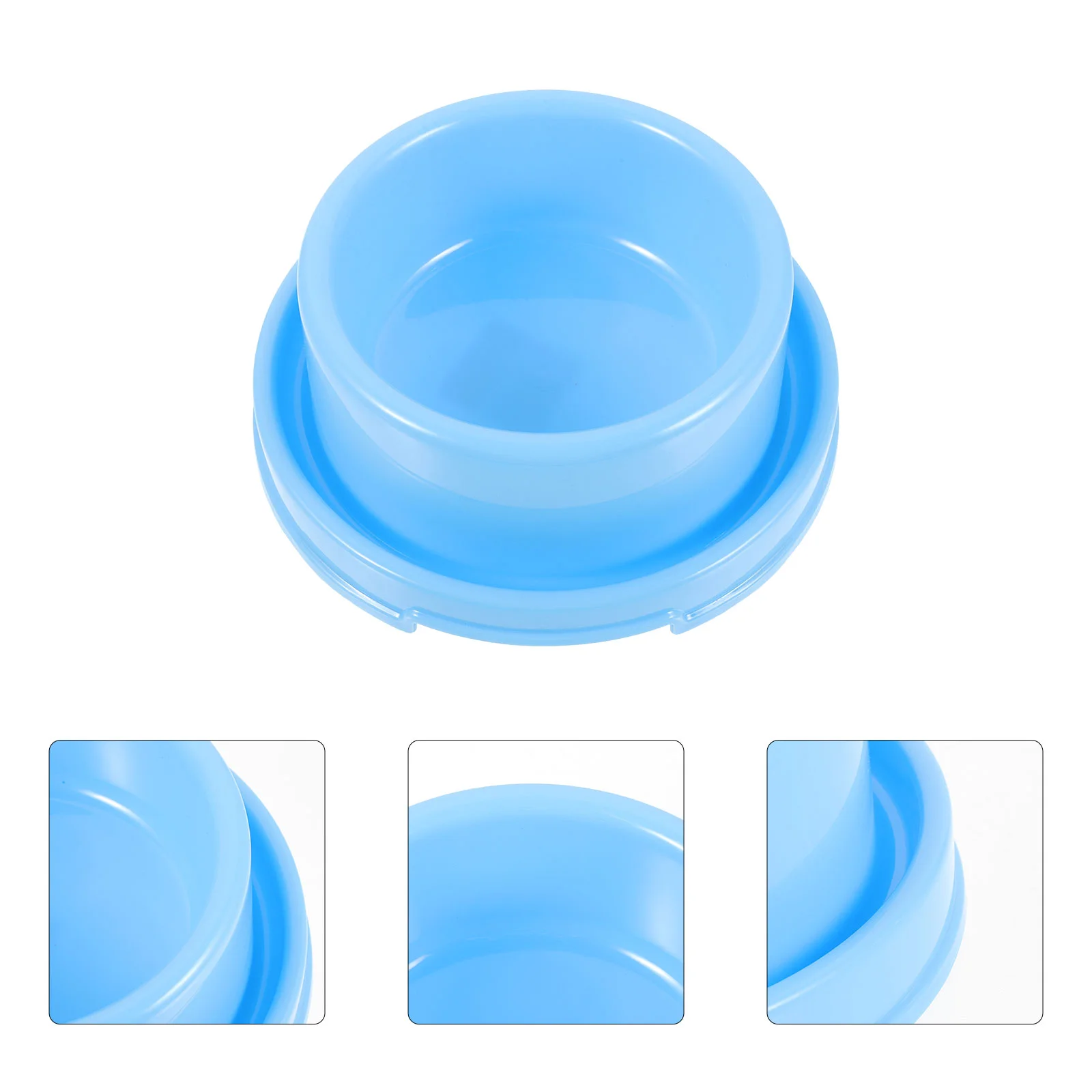 

Plastic Cat Bowl Water Storage Bowl Cat Feeder Dog Food Feeder Small Dogs Feeder