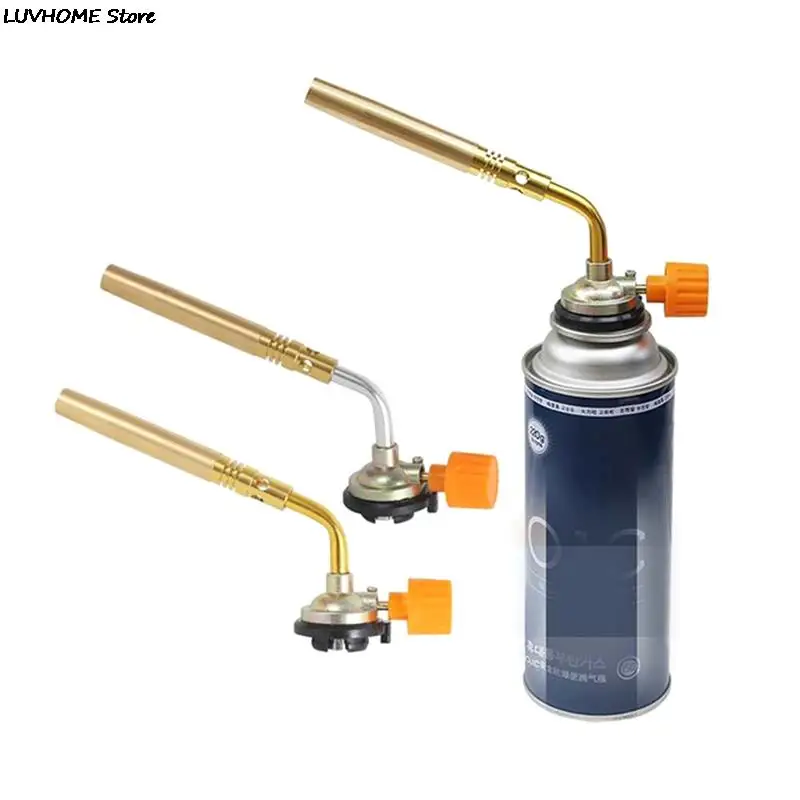 

Butane Burner Welding Gas Torch Flame Gun Brazing Flamethrower Outdoor Camping BBQ Portable Soldering Heat Gun Welding Equipment