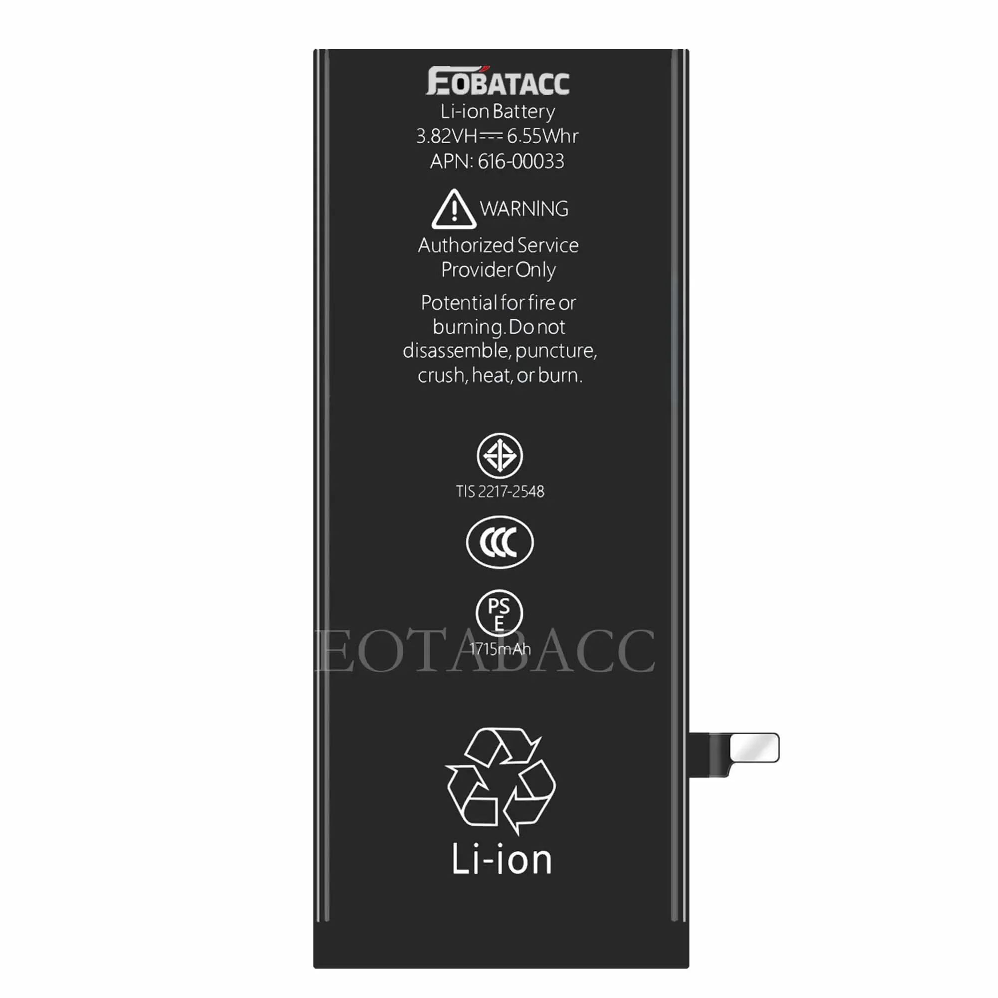 EOTABACC Высокое качество 100% оригинальный аккумулятор для iPhone 6S A1633/A1688/A1691/A1770