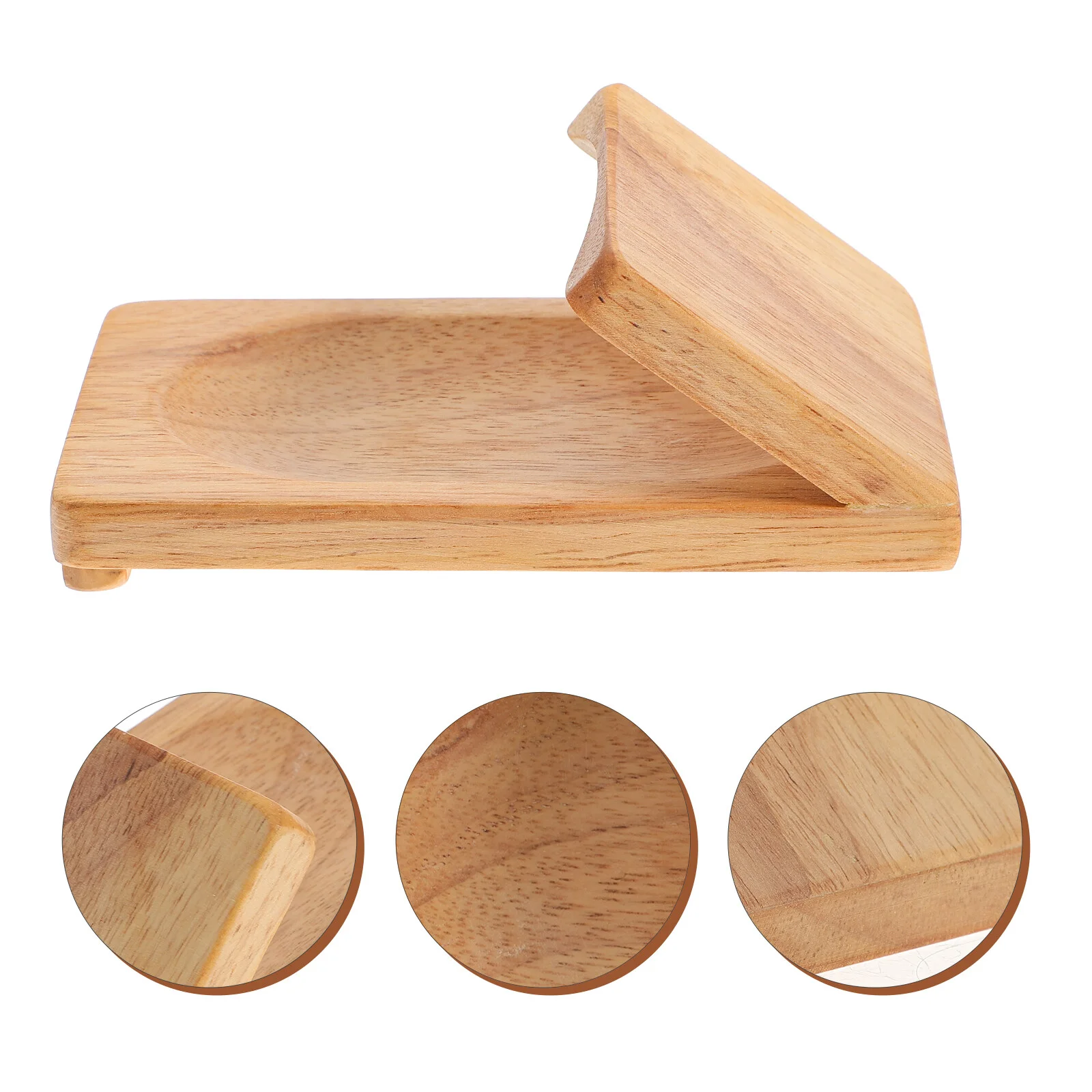 

Snail Dish Wood Oyster Shucking Clip Hand Protective Tools Protector Kitchen Gadget Bamboo Guard Cookie Decorating