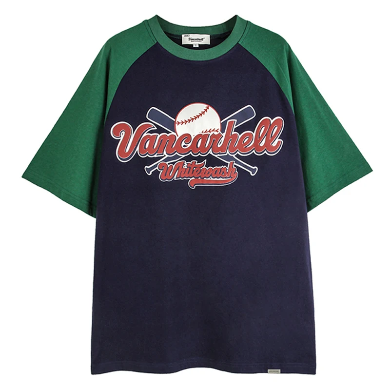 Футболка мужская в стиле Харадзюку уличная одежда японском винтажном с рисунком