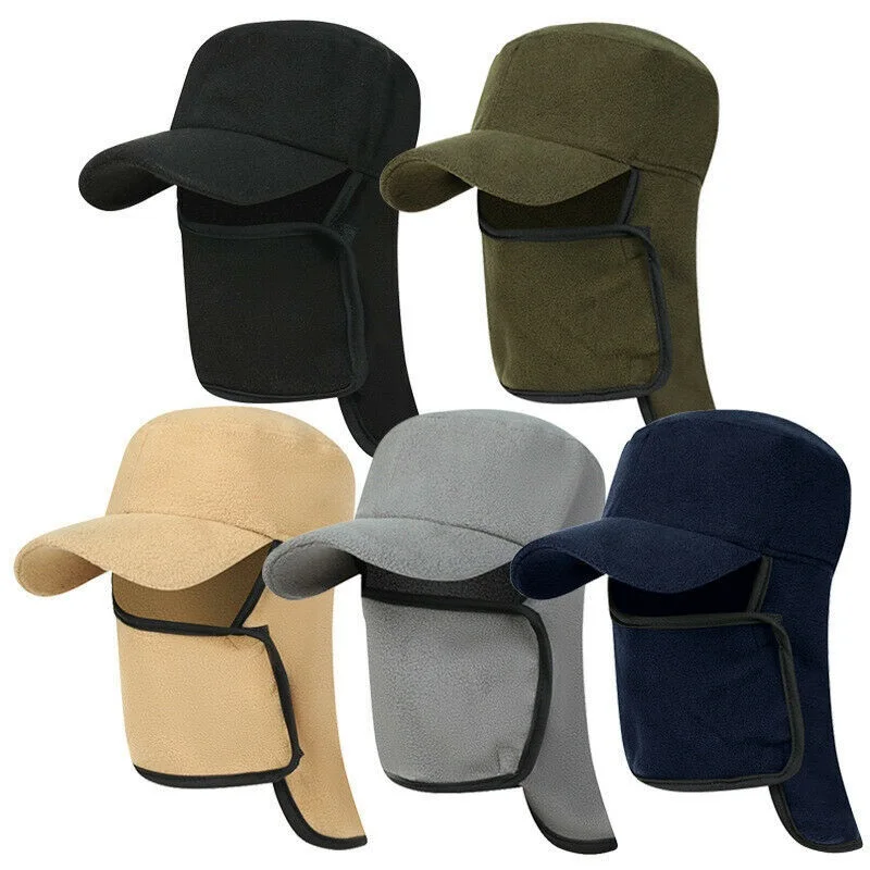 

Hats Winter Warm Windproof Thick Snow Ski Cap Face Mask Mens Womens Cycling hats