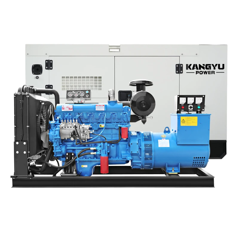 Дешевый мощный бесшумный Электрогенератор работающий от двигателя Ricardo /yuchai /weichai