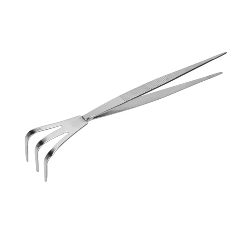 

Dual Head Gardening Plant Tweezers for Loosening Pressing Weeding Fertilizing E65B