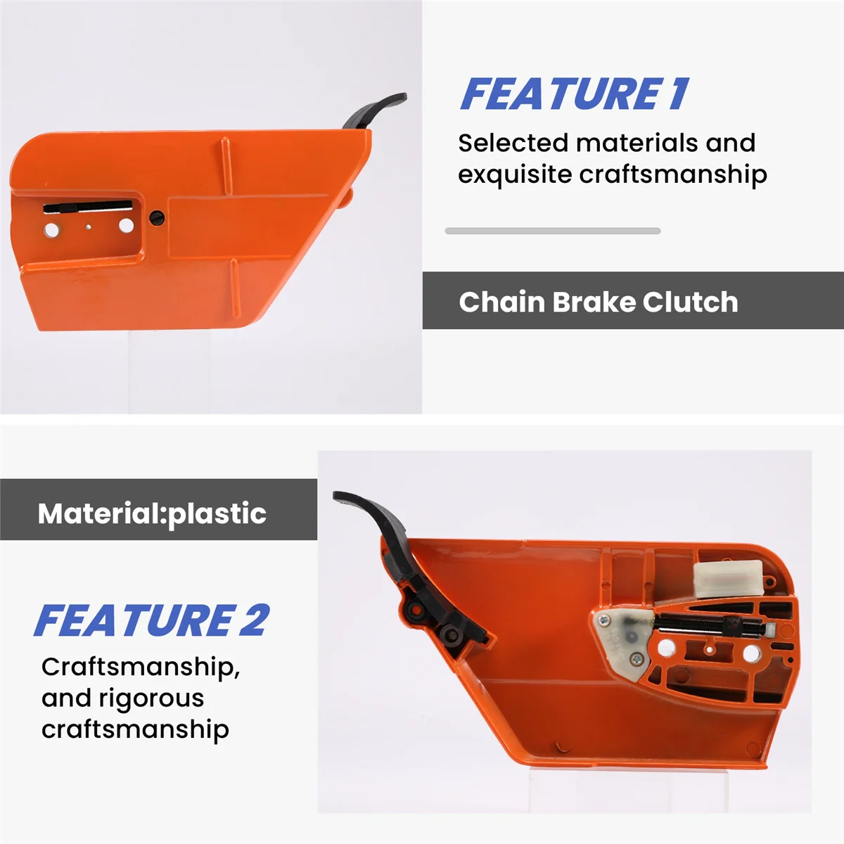 Боковая крышка звездочки тормозной муфты цепного тормоза 537033501 Бензопилы для