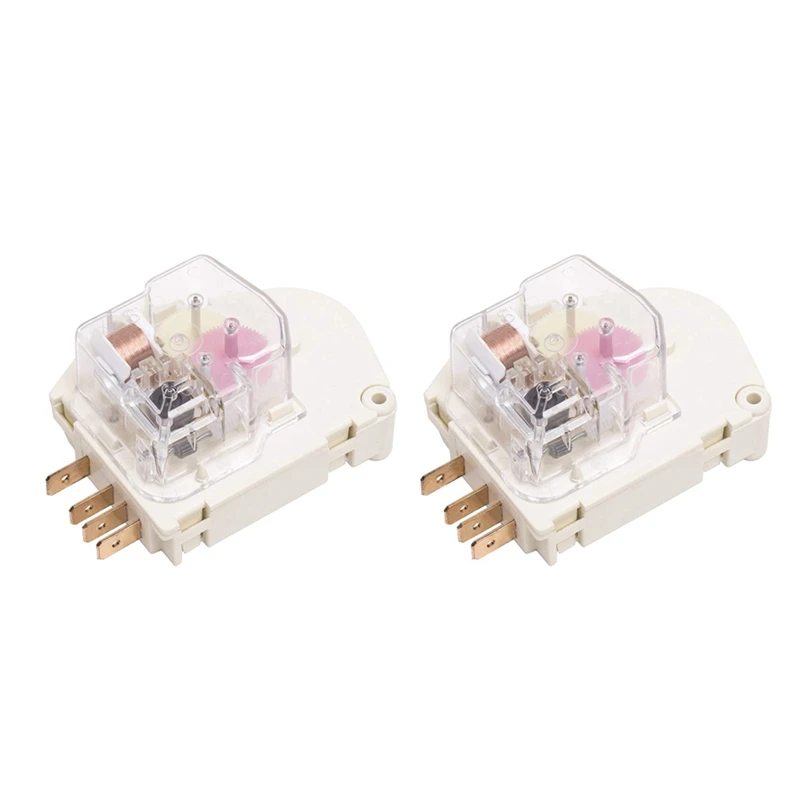 

2X 215846602 Refrigerator Defrost Timer Replacement Part Exact Fit For Frigidaire & Kenmore Refrigerators